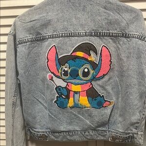 STS Blue Denim Jacket with Stitch